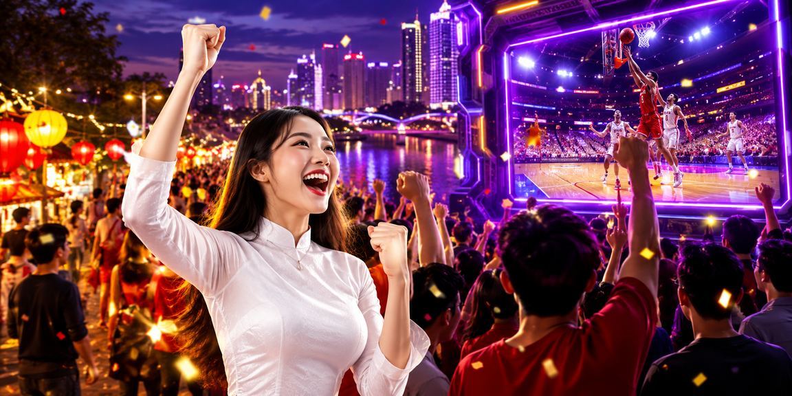 Khán giả Hà Nội xem cá cược bóng rổ tại sự kiện thể thao ngoài trời