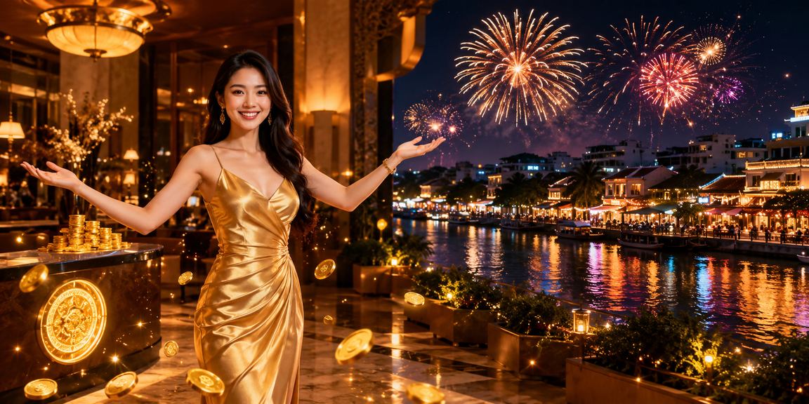 Chợ đêm Mekong – không khí sôi động khi theo dõi jackpot trực tuyến